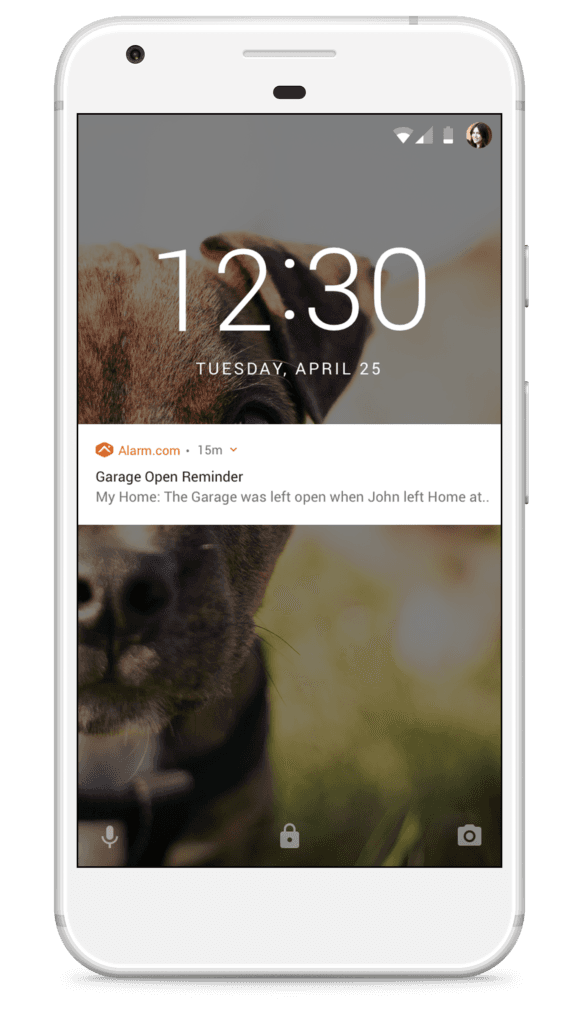 Android app for garage door remote control