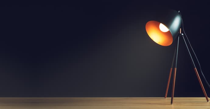 Smart lighting automation in a modern home